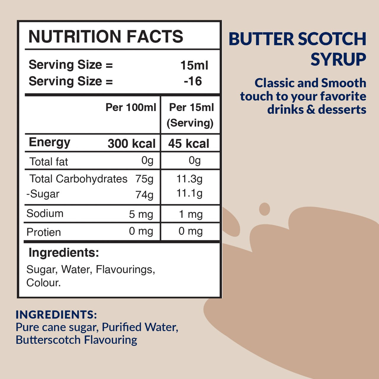 Butterscotch Syrup